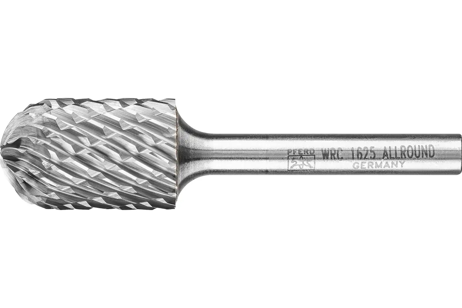 Picture of Pferd Carbide Bur SC-6 Cylindrical Radius End OMNI Double Cut 5/8" x 1" x 1/4" Shank